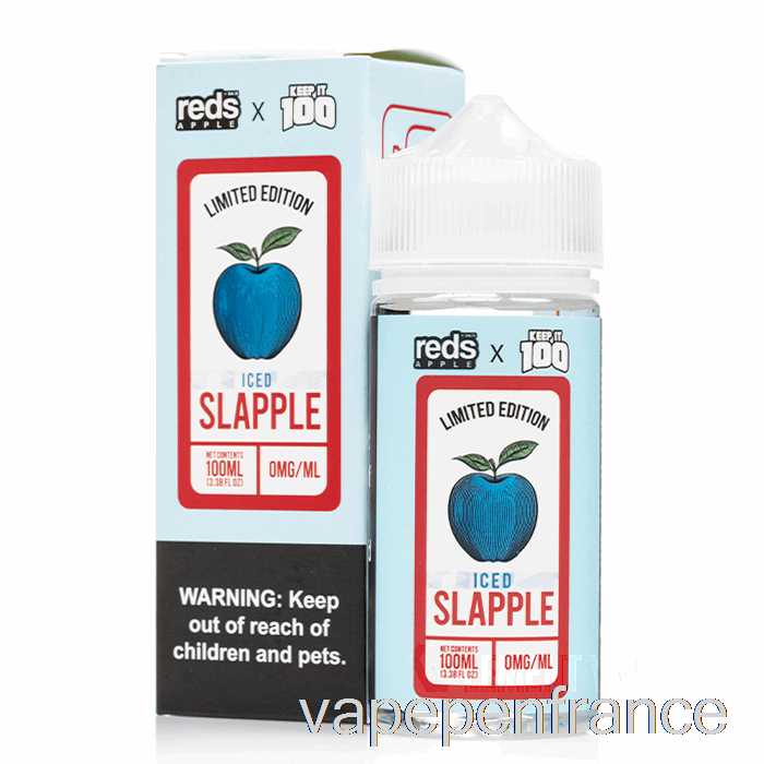 Gifle Glacée - 7 Daze X Gardez-le 100 - 100 Ml 0 Mg Stylo Vape